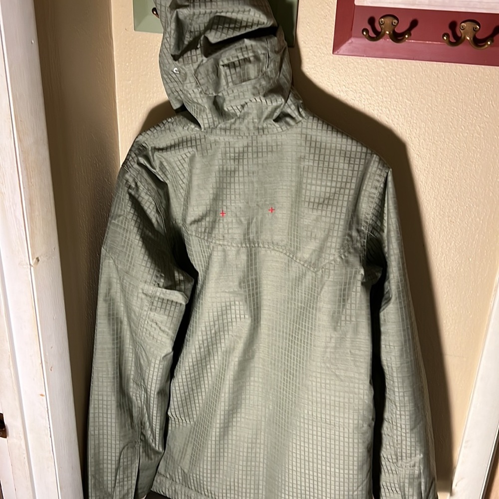 Burton Mens White Collection Snowboarding Jacket Color Green Size Small - Picture 6 of 9